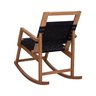 Poltrona de Balanço com Fita Trançada Garden Natural/Preto - 3