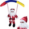 Decoração de Natal Papai Noel Grande de Paraquedas Natalino - 5