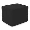 Ver imagem 7 de Kit 02 Puffs Decorativos Living Yumi Retangular 60cm Bouclê Preto - Abmaza