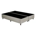 Ver imagem 3 de Cama Box Conjugado King com Colchão 193x73x203 Sevilha Gazin Cr35358 Areia Preto