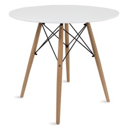 Mesa Eames Eiffel Redonda 80 Cm - 1