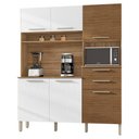 Ver imagem 1 de Armário de Cozinha Completa Montesa 6 Portas 2 Gavetas Freijó / Supremo