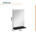 Ver imagem 5 de Conjunto Completo para Banheiro Club Kit 40cm Preto