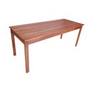 Ver imagem 6 de Conjunto Mesa com 8 Cadeiras Empilháveis Madeira Maciça Marrom