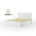 Ver imagem 2 de Cama Casal Essenza em Madeira Maciça Mv Branco