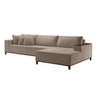 Sofá 4 Lugares com Chaise Linho 270cm Grécia - 3