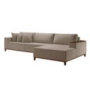 Ver imagem 3 de Sofá 4 Lugares com Chaise Linho 270cm Grécia Yescasa