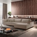 Ver imagem 1 de Sofá 4 Lugares com Chaise Linho 270cm Grécia Yescasa