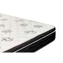 Ver imagem 2 de Cama Box Casal Colchão Molas Bonnel Ortobom Nanolastic Physical Spring + Base Crc Suede Black(