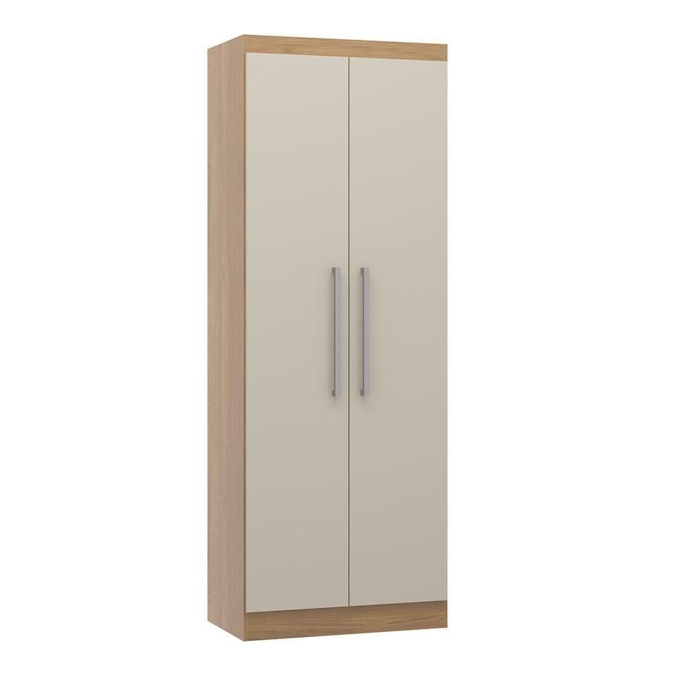 Armário 2pts Modulado Selene 80x218cm Mdp Menu Móveis Carvalho ...