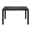 Ver imagem 6 de Mesa Área Externa de Alumínio Leblon Tampo em Polywood Preta G56 - Gran Belo