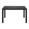 Mesa Área Externa de Alumínio Leblon Tampo em Polywood Preta G56 - Gran Belo - 6