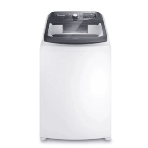 Máquina de Lavar Electrolux 18kg Branca Premium Care com Cesto Inox e sem Agitador (lei18)
