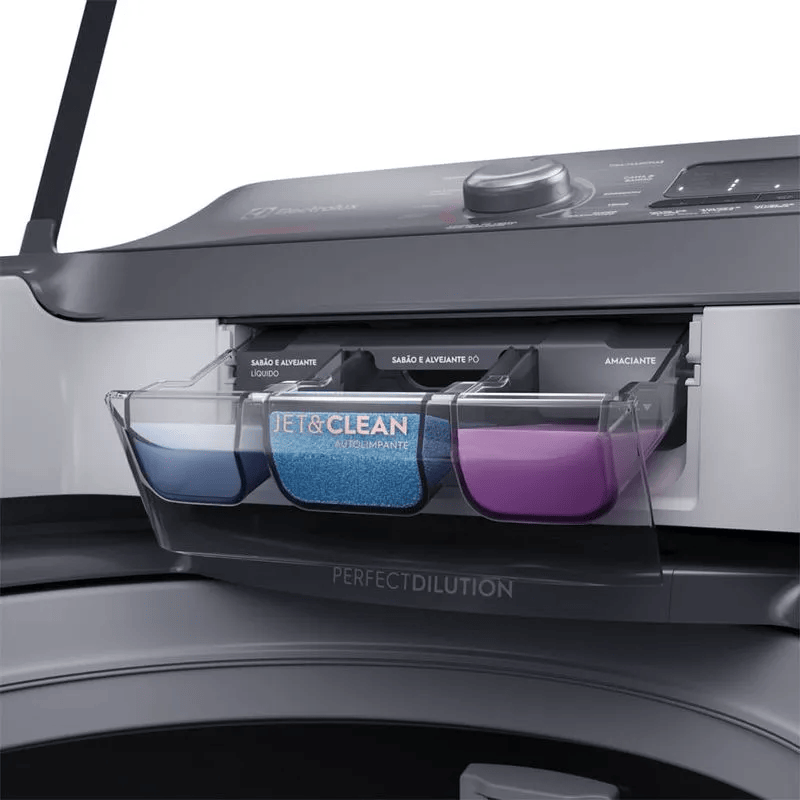 Máquina de Lavar Electrolux 18kg Branca Premium Care com Cesto Inox e sem Agitador (lei18) - 4