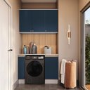 Ver imagem 1 de Lavanderia Modulada Kappesberg Celeste 3 Peças Branco/azul 120cm