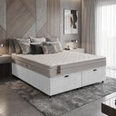 Ver imagem 2 de Cama Box Baú Queen + Colchão Molas Ensacadas - Airtech Nero (158x198x60) - Hellen