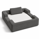 Ver imagem 1 de Cama Montessoriana Infantil Cama Kids Mr Baby + Segurança:Cinza