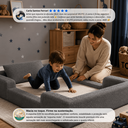 Ver imagem 5 de Cama Montessoriana Infantil Cama Kids Mr Baby + Segurança:Cinza