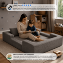 Ver imagem 7 de Cama Montessoriana Infantil Cama Kids Mr Baby + Segurança:Cinza