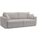 Ver imagem 2 de Sofá 3 Lugares Retrátil Reclinável 250cm Bering F04 Linho Impermeável Cinza - Lyam Decor