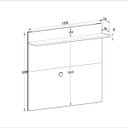 Ver imagem 5 de Rack com Painel para TV até 40" 135cm Benevello 2 Portas Branco/Siena
