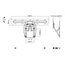 Ver imagem 3 de Suporte para Tv Parede Inclinável Preto até 50kg Qled 49” a 65” Polegadas Sbrp13q Brasforma