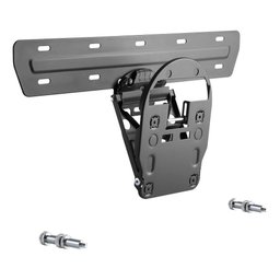Suporte para Tv Parede Inclinável Preto até 50kg Qled 49” a 65” Polegadas Sbrp13q Brasforma - 1