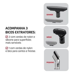 Extratora e Higienizadora Portátil Deep Cleaner I Mondial 1650w Exp-01-r 220v 60hz - 8