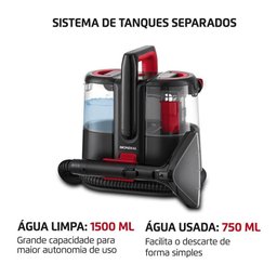 Extratora e Higienizadora Portátil Deep Cleaner I Mondial 1650w Exp-01-r 220v 60hz - 3