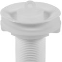 Ver mais imagens de Sifão Sanfonado Universal 61cm Branco + Válvula de Lavatório 7/8" com Tampa Branca + Veda Rosca