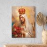 Quadro Decorativo Religioso Nossa Senhora de Fatima - 150x100 Cm - 1