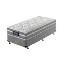 Ver imagem 1 de Conjunto Box Solteiro Mola Ensacada Prodormir Vegas Comfort (88x188x46cm)