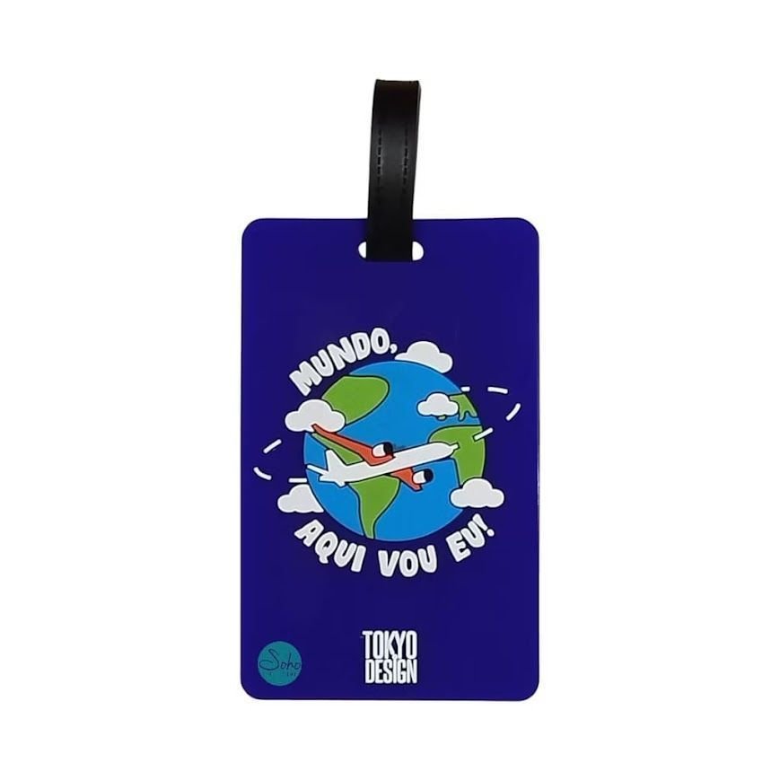 Ver imagem 5 de Kit 6 Tag Identificador Mala Viagem Etiqueta Bagagem Mochila