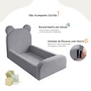 Ver imagem 4 de Cama Montessoriana Juvenil Segura e Confortável Soft Cinza
