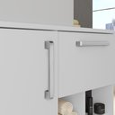 Ver imagem 7 de Armário Balcão Gabinete para Banheiro 70cm com 01 Gaveta 01 Porta Bia B06 Branco - Lyam Decor