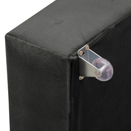 Puff Organizador Dobrável que Vira Colchão Cama Solteiro para Visitas Descanso - 9