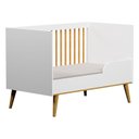 Ver imagem 2 de Berço Americano Retrô Ligia Branco Acetinado Bétula – Carolina Móveis