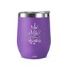 Copo Térmico Aduze Cuia Classic Mãe Rainha 300ml - Roxo - 1
