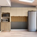 Ver imagem 2 de Cozinha Compacta Glam 8 Portas Ripado 3d Freijó/vanilla - Kits Paraná