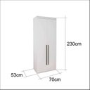 Ver imagem 4 de Módulo 700 mm 2 Portas com Prateleiras