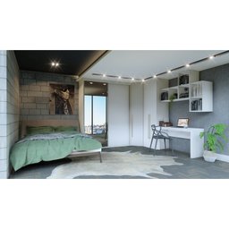 Guarda-Roupa Modulado 2 Portas com Gavetas 90 cm - 5
