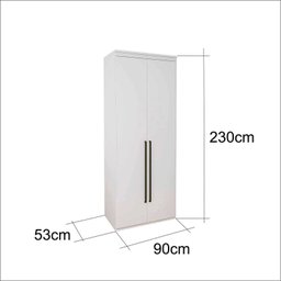 Módulo 900 mm 2 Portas com Prateleiras  - 4