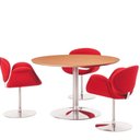 Ver imagem 2 de Cadeira Tulipa Vermelha