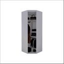 Ver imagem 3 de Módulo Canto 45º com 1 Porta de Espelho 100% MDF