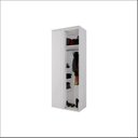 Ver imagem 3 de Módulo Canto Reto 1 Porta 1 Cabideiro 4 Prateleiras