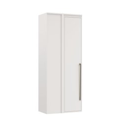 Módulo Canto Reto 1 Porta 1 Cabideiro 4 Prateleiras - 2