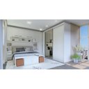 Ver imagem 6 de Módulo Canto Reto 1 Porta 1 Cabideiro 4 Prateleiras