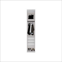 Módulo 450mm 1 Porta com Gavetas Modulada - 3