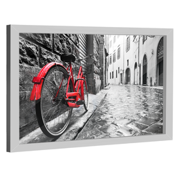 Quadro Decorativo Bicicleta Vermelha - 5