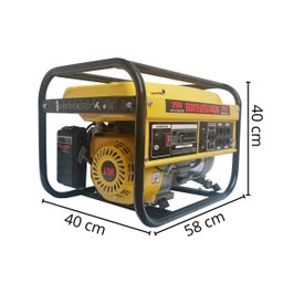 Gerador de Energia Gasolina 3000w Monofasico 4 Tempos 110v 220v Importway Iwgeg-3000 - 2